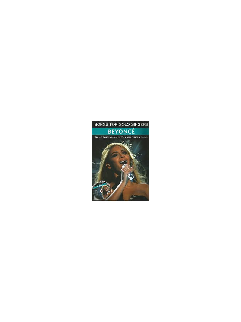 Songs For Solo Singers (book/CD sing-along)