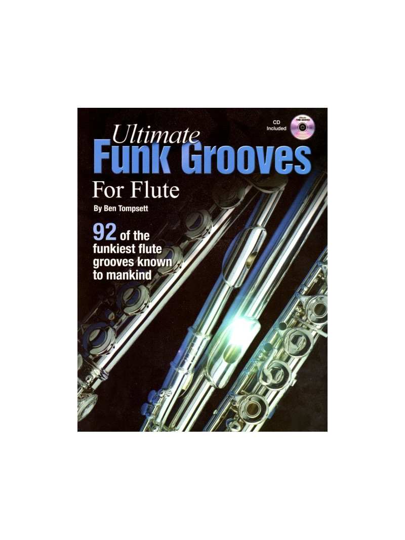 Ultimate Funk Grooves for Flute (book/CD)