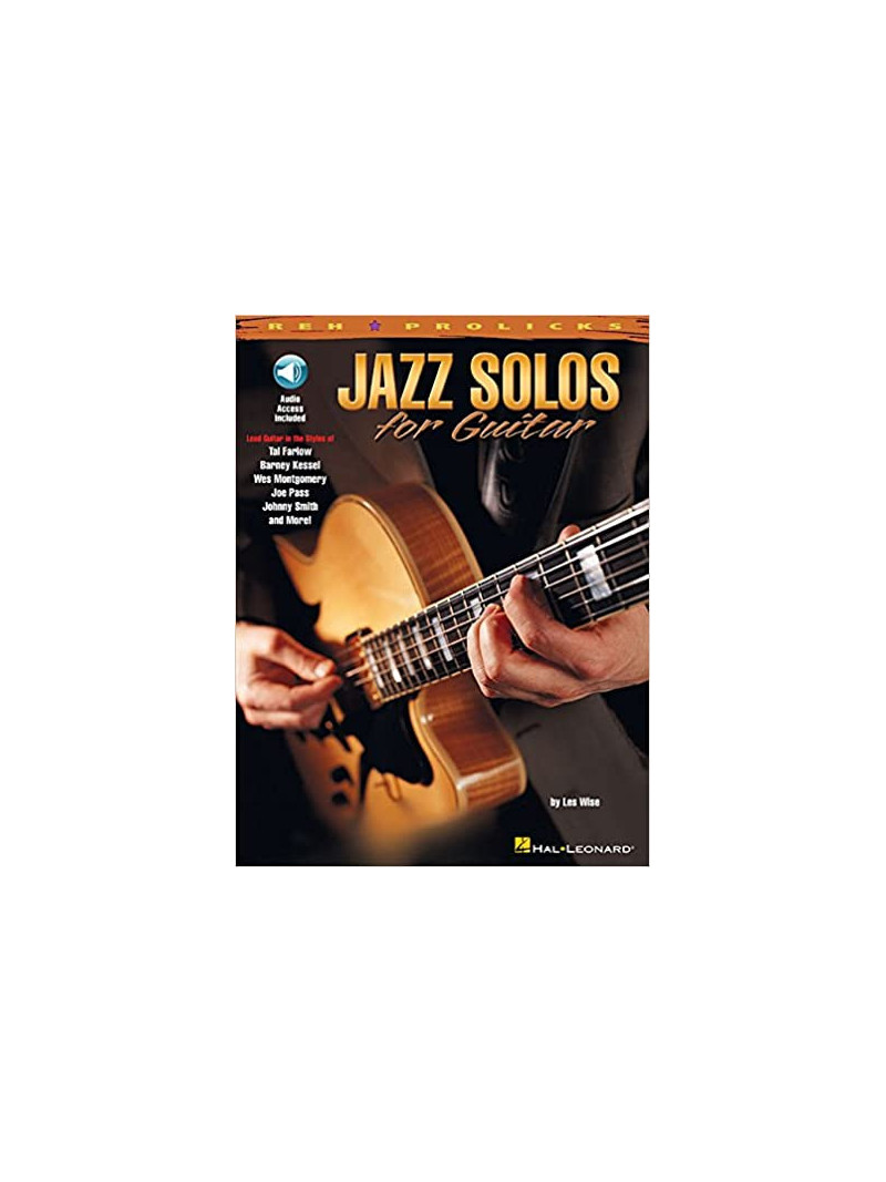 Jazz Solos for Guitar (book/CD)