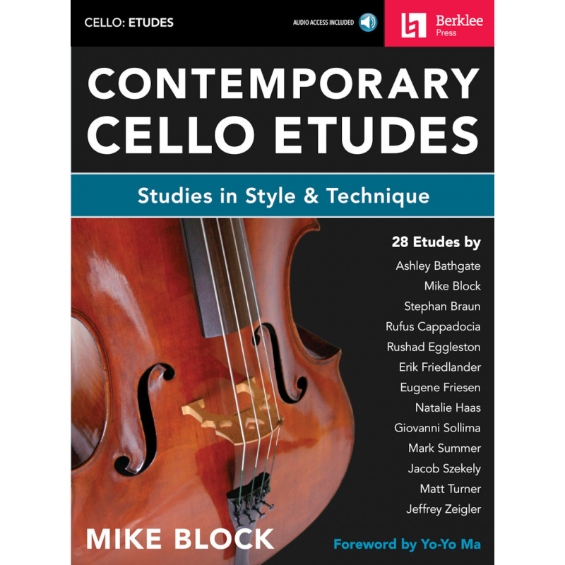Contemporary Cello Etudes (book/Audio Online)
