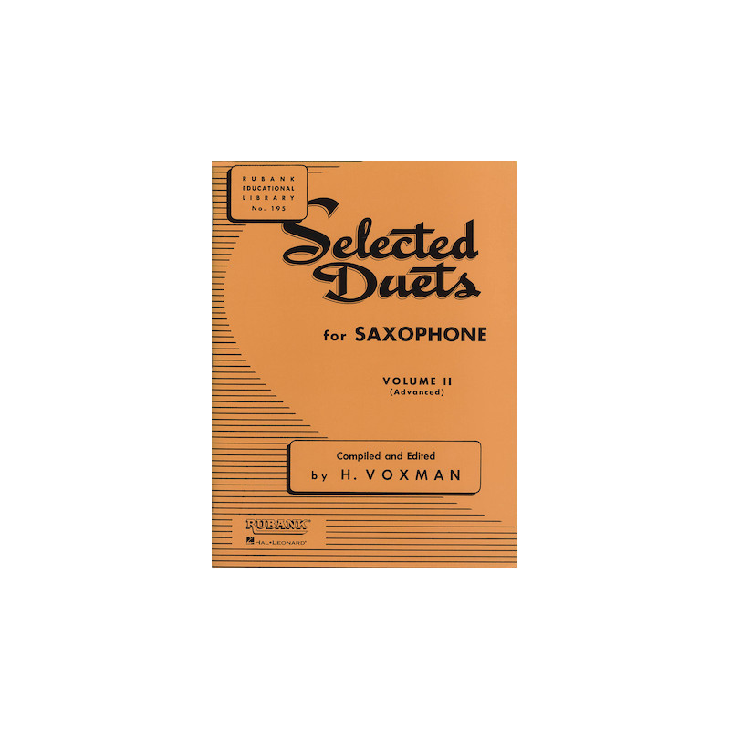 Selected Duets for Saxophone - Volume 2