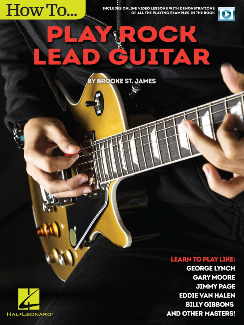How to Play Rock Lead Guitar (book/Video Online)