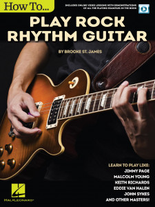 How to Play Rock Rhythm Guitar (book/Video Online)