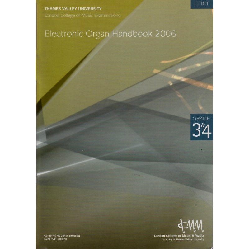 LCM Electronic Organ Handbook 2006 Grade 3&4