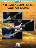 Progressive Rock Guitar Licks (book/Audio Online)