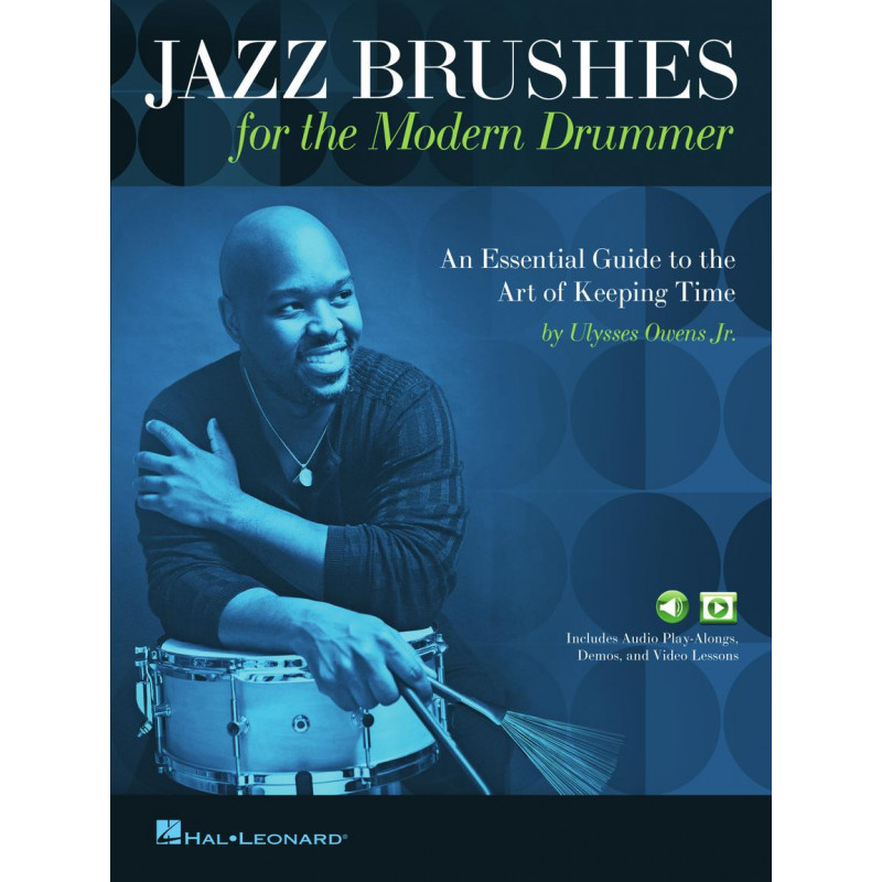 Jazz Brushes for the Modern Drummer (book/Audio/Video)