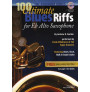 100 Ultimate Blues Riffs For Alto Sax - Beginner Series (book/CD)