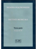 Dettati Musicali - Terza Parte (CD)