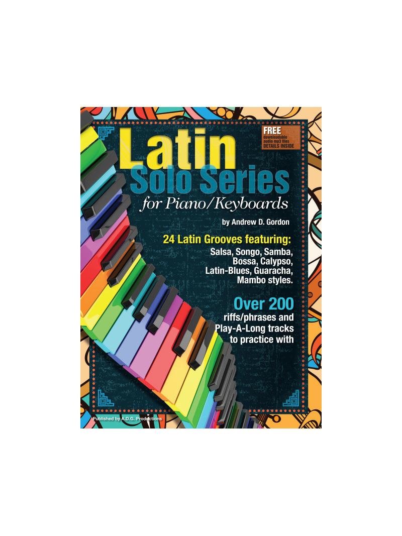 Latin Solo Series for Piano / Keyboards (Book/mp3 files)