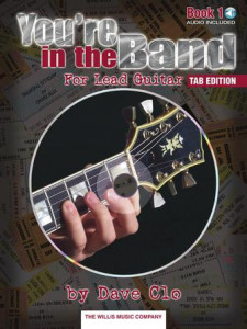 You're in the Band - Lead Guitar Method Book 1 – Tab Edition (book/CD)