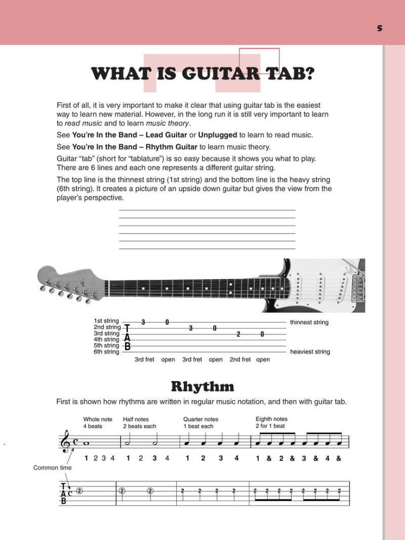 You're in the Band Book 2 – Interactive Guitar Method (book/CD)