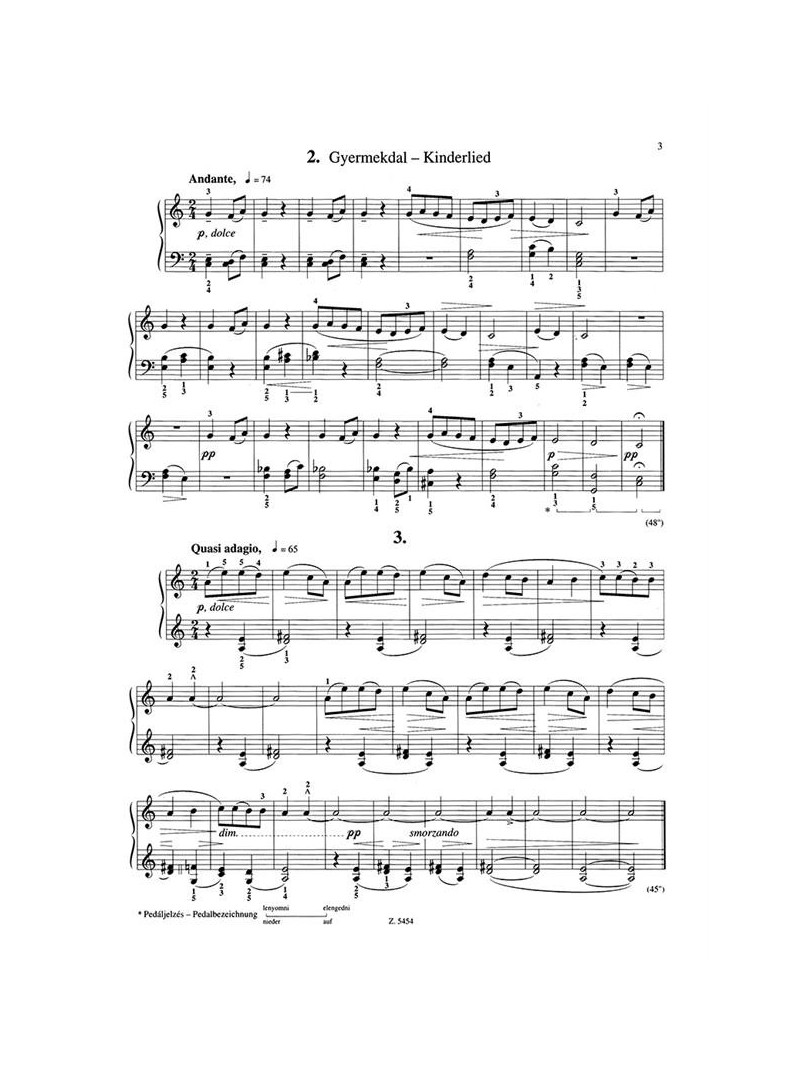 Bartok - For Children I-II