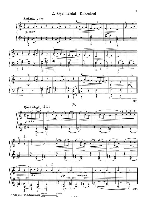 Bartok - For Children I-II