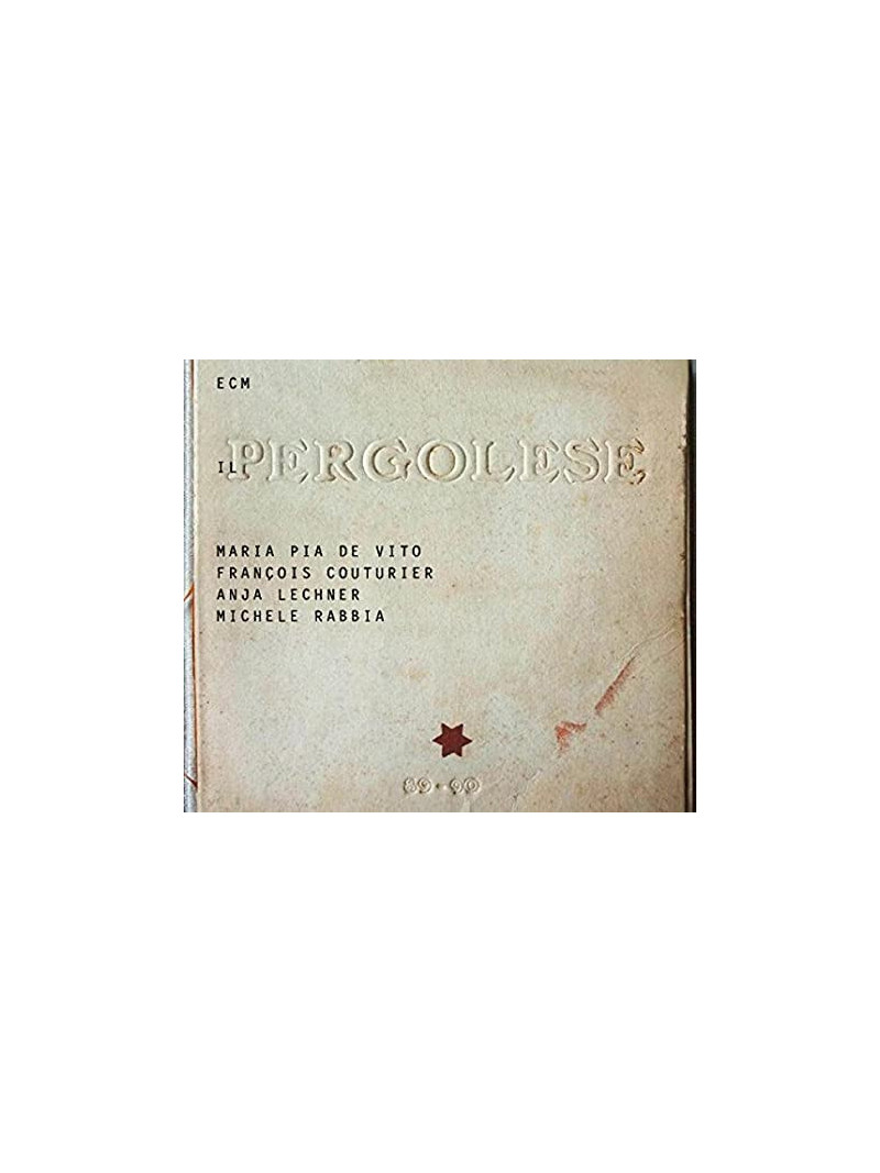 Il Pergolese by Maria Pia De Vito (CD)
