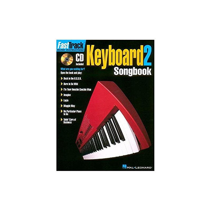 Fast Track Keyboard 2 Songbook (book/CD play-along)