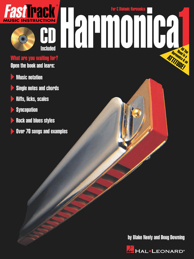 Fast Track: Harmonica Method Book 1 (book/CD)