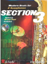 Section 3: Modern Beats for 3 Saxophones (book/CD play-along)