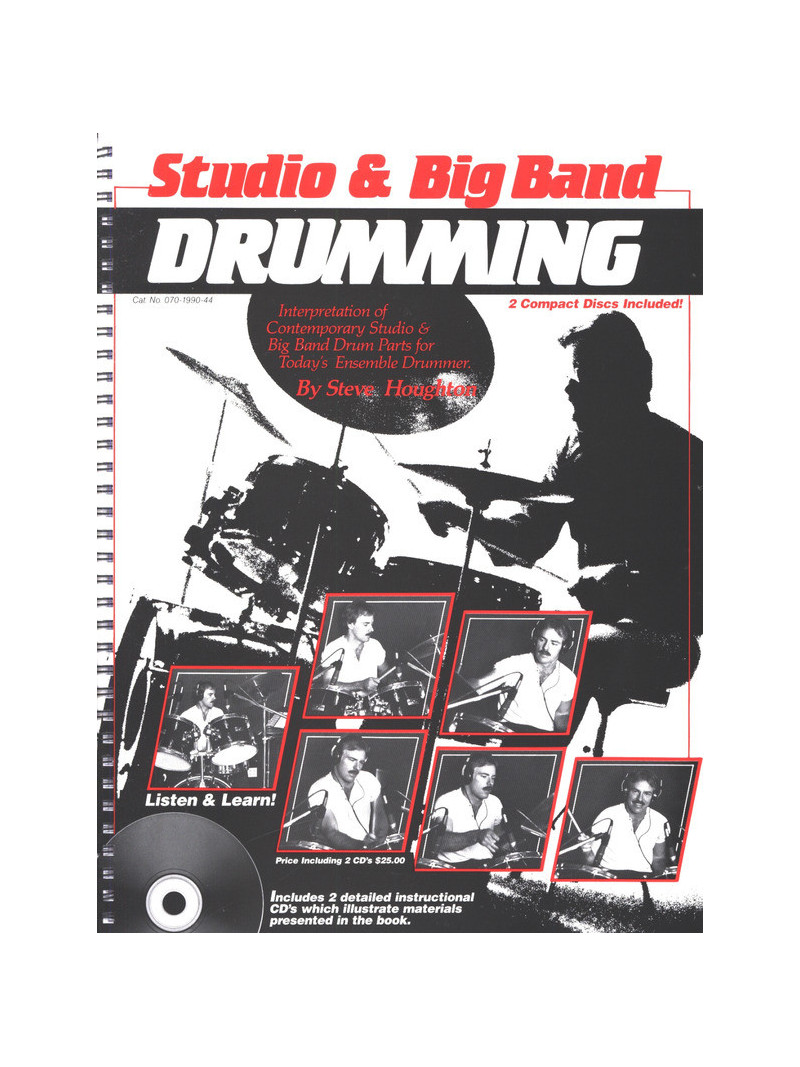 Studio & Big Band Drumming (book/2 CD)