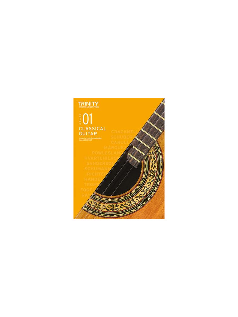 Trinity College London: Classical Guitar Grade 1 - 2020-2023