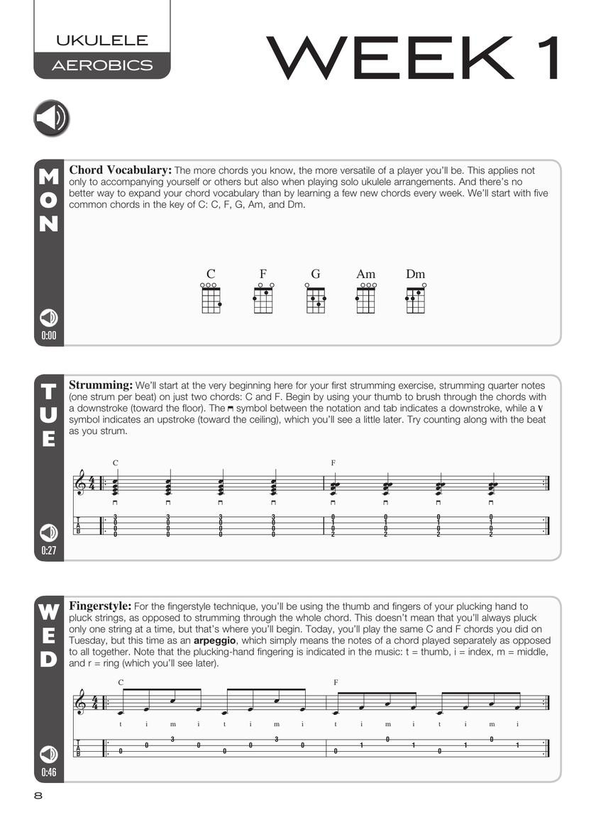 Ukulele Aerobics (book/CD)