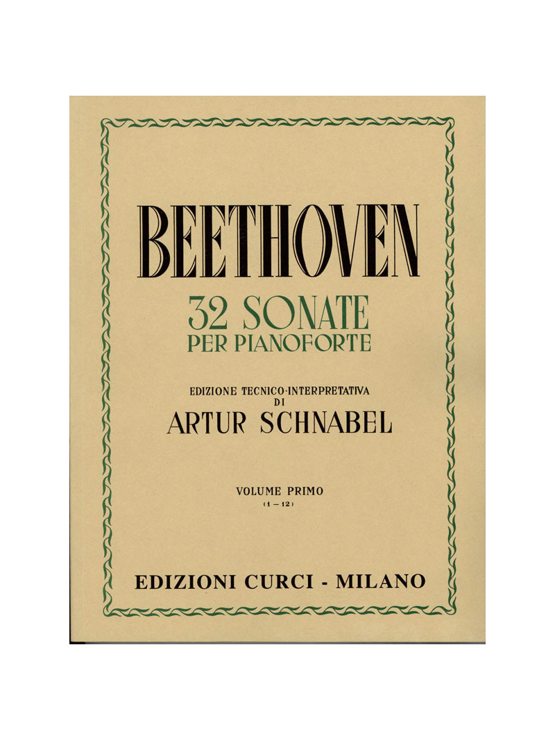 Beethoven - 32 Sonate Volume Primo