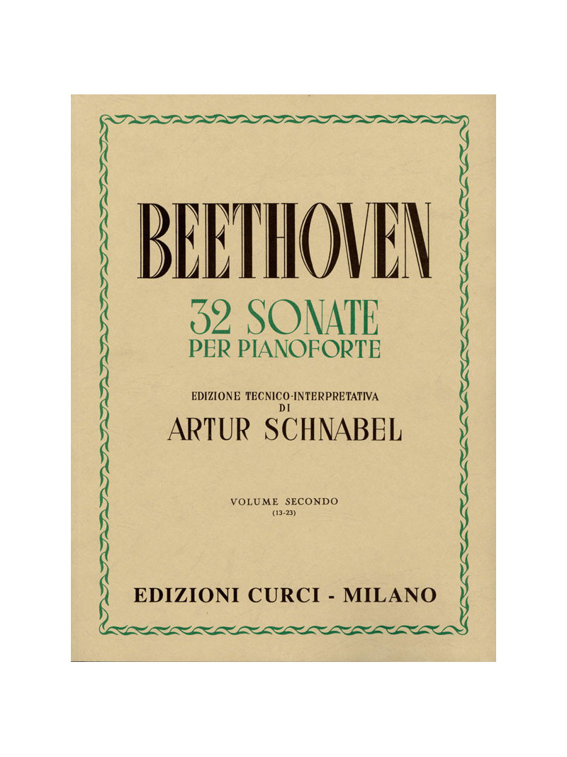 Beethoven - 32 Sonate Volume Secondo
