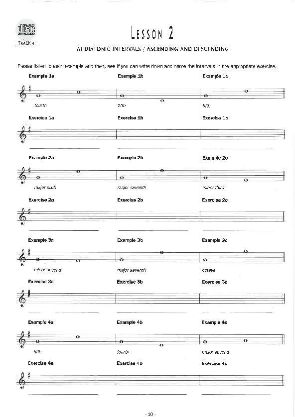 Ear Training - Jazz - Rock - Pop (book/CD)