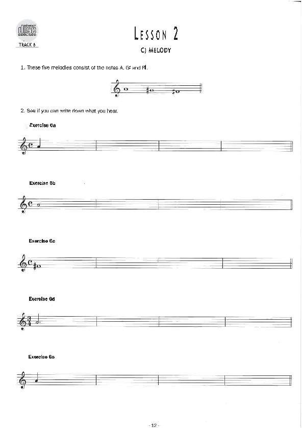 Ear Training - Jazz - Rock - Pop (book/CD)