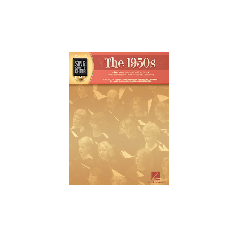 Sing With The Choir Volume 4: The 1950s (book/CD)