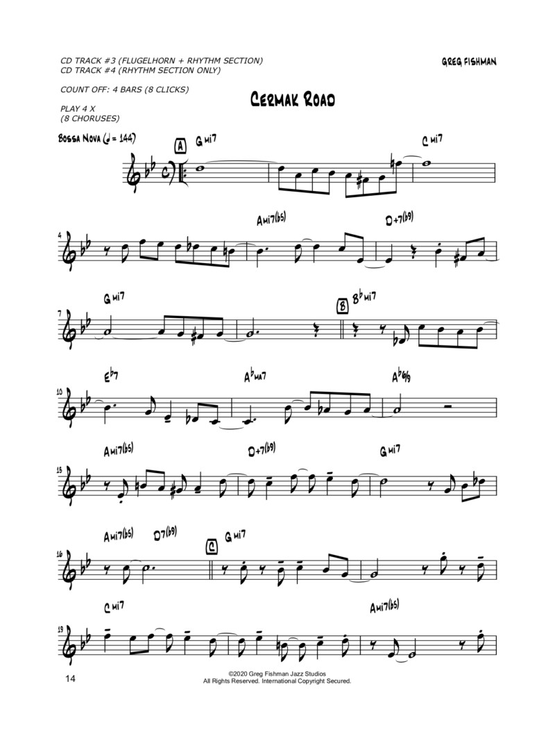 Jazz Trumpet Etudes (book/CD play-along)