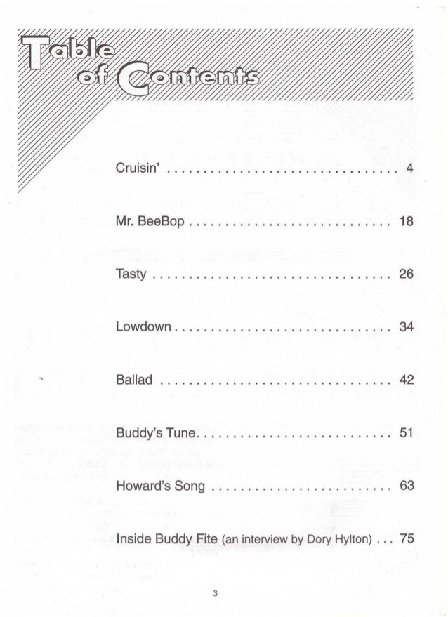 Buddy Fite Fingerstyle Jazz Guitar Solos (book/CD)