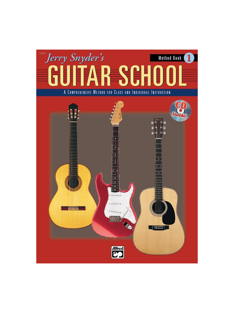 Jerry Snyder's Guitar School, Method Book 1 (book/CD)