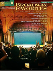 Pro Vocal: Broadway Favorites Volume 4 (book/CD sing-along)
