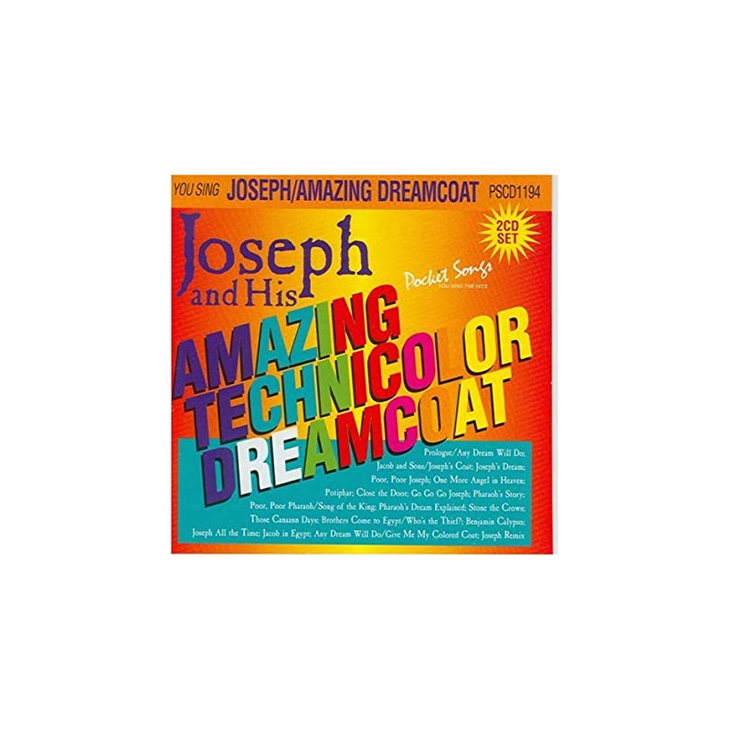 Joseph and His Amazing Dreamcoat (2 CD sing-along)
