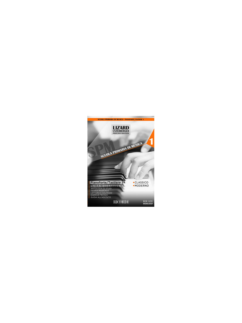 Scuola di Musica: Pianoforte/Tastiere 1- Unità Didattiche (libro/Audio Online)