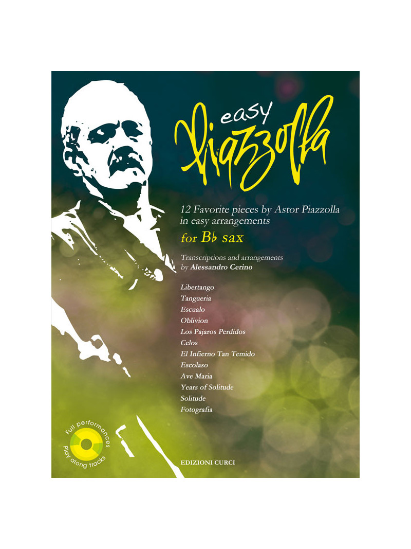 Easy Piazzolla - for Bb Sax (libro/CD MP3)