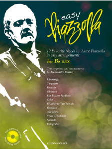 Easy Piazzolla - for Bb Sax (libro/CD MP3)