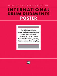 International Drum Rudiments (Poster)