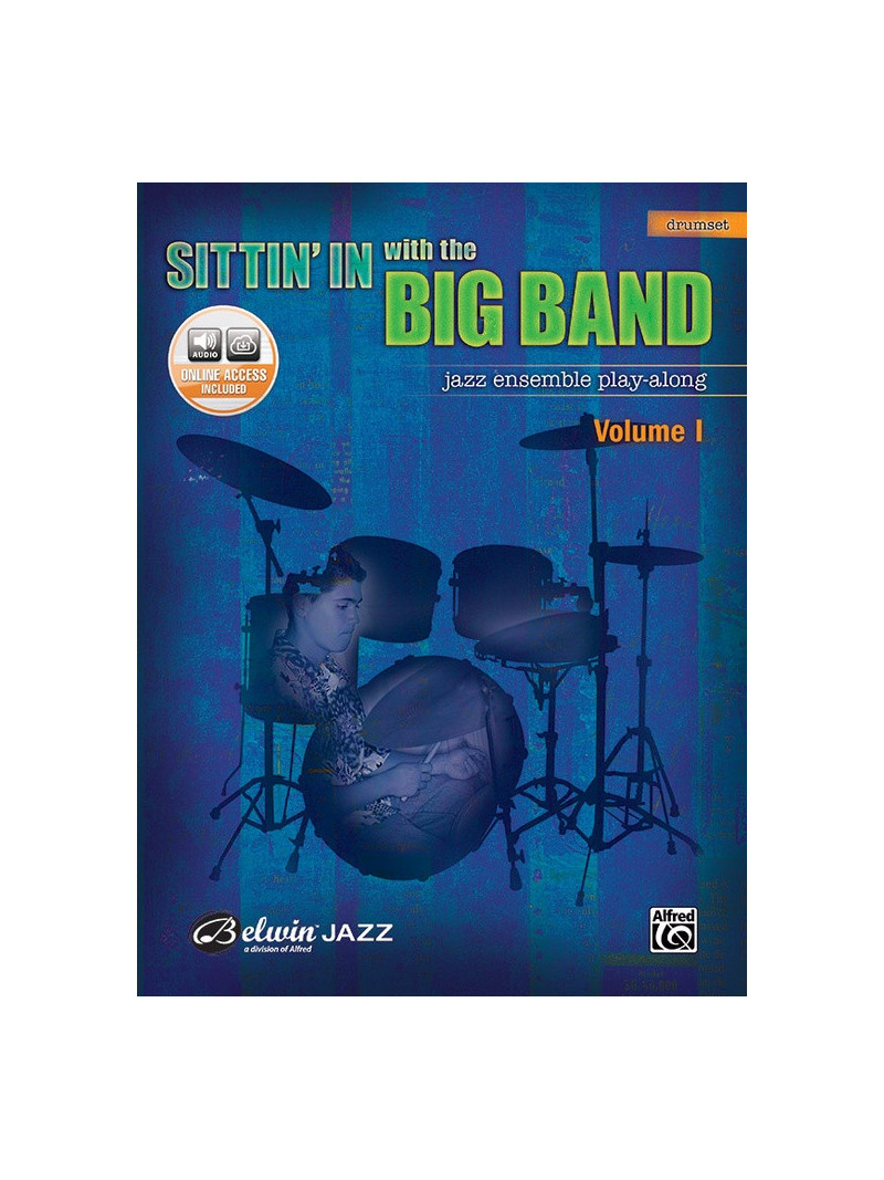 Sittin' In With the Big Band Vol. 1 Drums (book/CD play-along)
