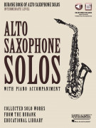 Rubank Book of Alto Saxophone Solos - Intermediate Level (book/Audio Online)