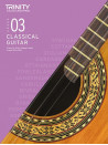 Trinity College London: Classical Guitar Grade 3- 2020-2023