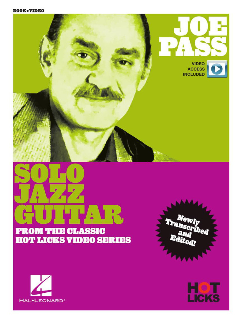 Joe Pass - Solo Jazz Guitar (book/Video Online)