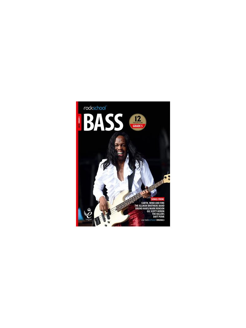 Rockschool Bass: Grade 5 (2018-2024) - (Book/Download Audio)