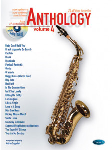 Anthology: 24 All Time Favorites Eb Alto Sax 4 (libro/CD)