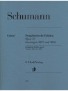 Symphonic Etudes op. 13, Versions 1837 and 1852