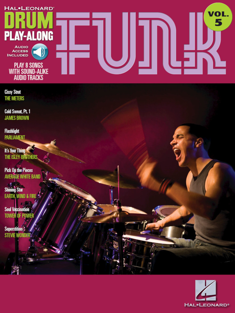 Funk: Drum Play-Along Volume 5 (book/CD)