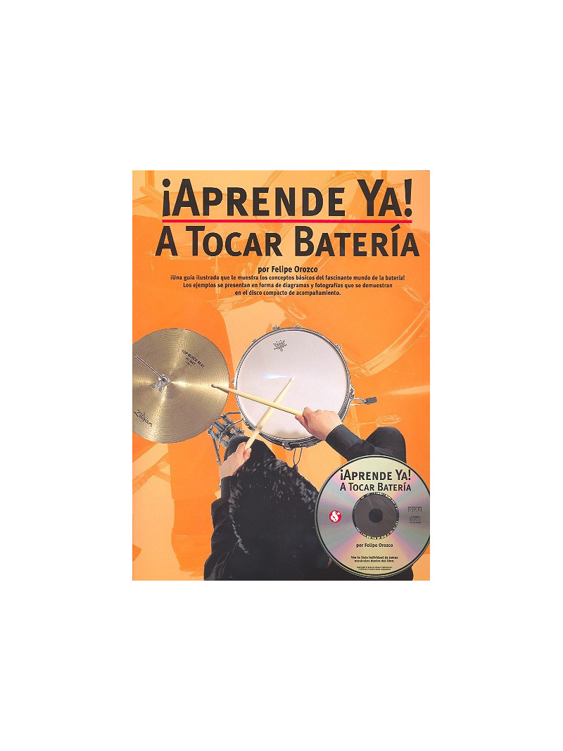 Aprende Ya: A Tocar Bateria (book/CD)