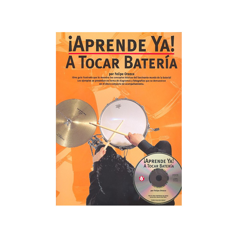 Aprende Ya: A Tocar Bateria (book/CD)