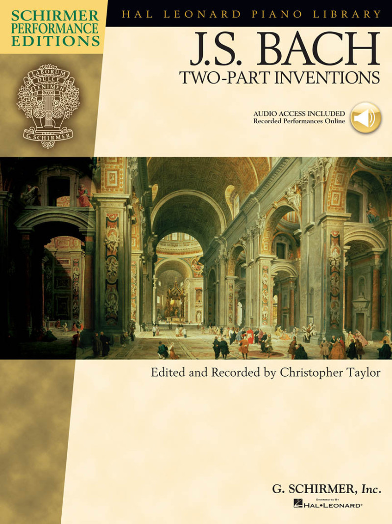 J. S. Bach - Two Part Inventions (book/Audio Online)