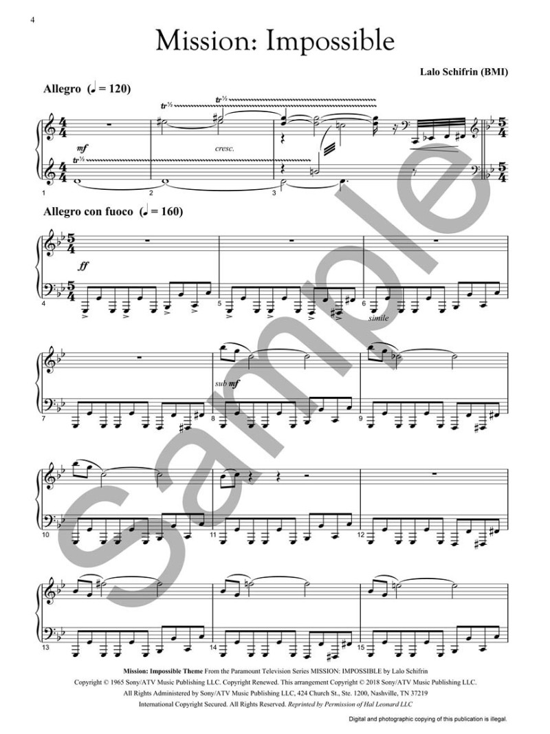 Piano Music of Lalo Schifrin